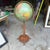 1970s Streamlined Designed Wooden MCM Standing Globe For Sale - Image 11 of 12