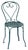Antique Garden Table/4 Chair Set For Sale - Image 14 of 18