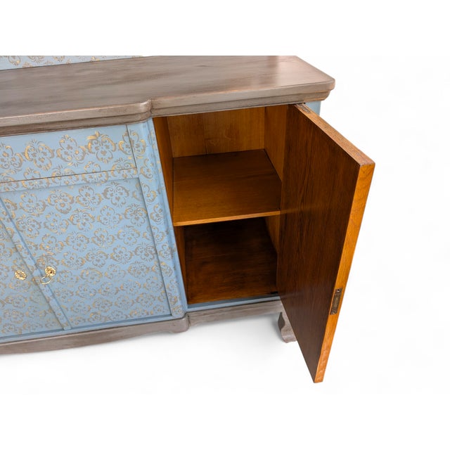 Antique Italian Oak Sideboard For Sale - Image 10 of 14