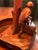 Wood Mid 20th Century Paul E. Caron Lamp With Shade For Sale - Image 7 of 8