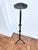 Antique, Gothic Revival, Wrought Iron Floor Candlestand / Torchere For Sale - Image 4 of 10