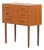 Small Vintage Danish Teak Dresser, 1960s For Sale