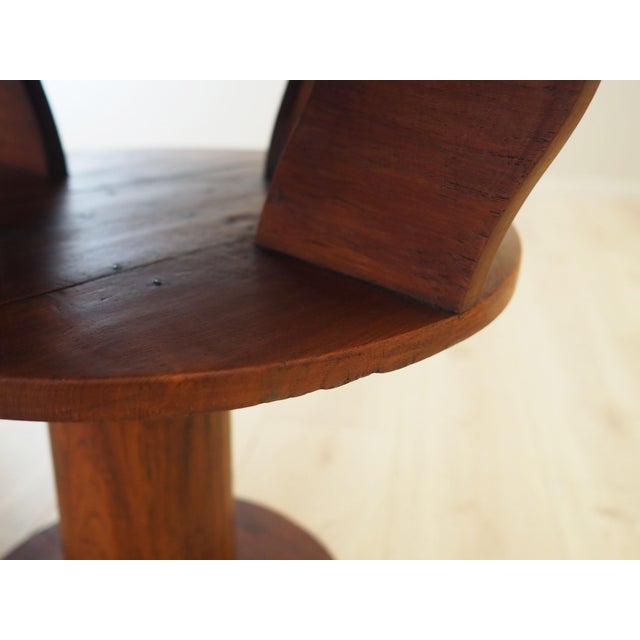 Brown Italian Oak Coffee Table, 1960s For Sale - Image 8 of 18