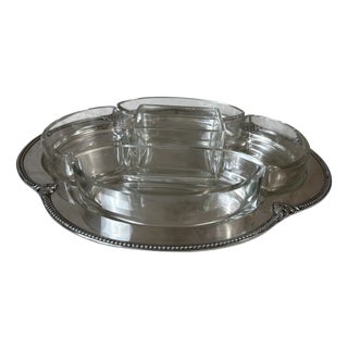 Vintage Serving Dish in Glass, 1900 For Sale