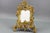 French Rococo-style bronze photo or picture desktop easel frame from circa the end of the 1920s. This magnificent ornate...
