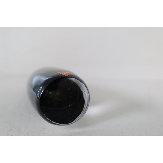 Glass Mid-Century Modern Vases by Nils Landberg for Orrefors, Sweden, 1950s, Set of 2 For Sale - Image 7 of 11