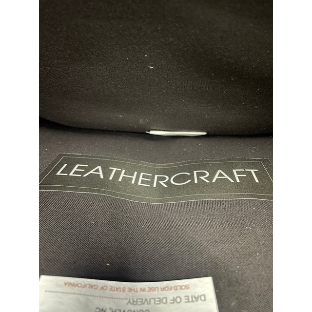 Animal Skin Leathercraft Cary Power Recliner For Sale - Image 7 of 7