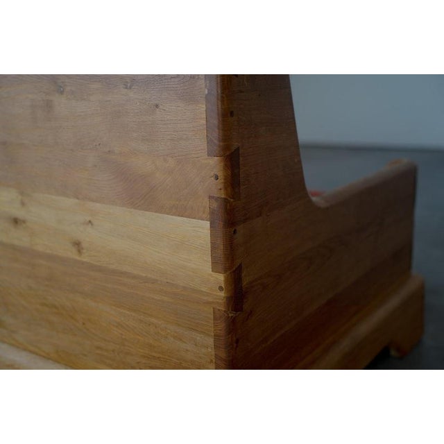 Rustic Oak Lounge Chairs, France, 1960s, Set of 2 For Sale - Image 13 of 14