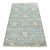 Modern Gray Wool Oriental Hand-Knotted Rug 4' X 6'2'' For Sale