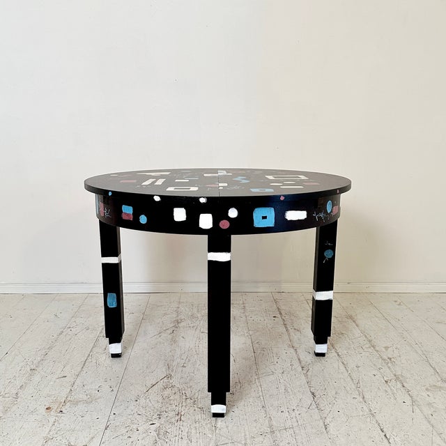 Bauhaus Round Extendable Dining Table, 1920 For Sale - Image 15 of 17