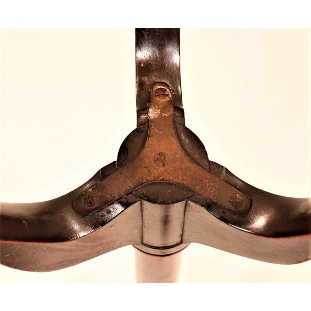 George III Period Mahogany Candle Stand For Sale - Image 11 of 13