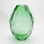 Modern Hand-Blown Murano Barrel Vase in Emerald Green Extra Tall For Sale - Image 3 of 7