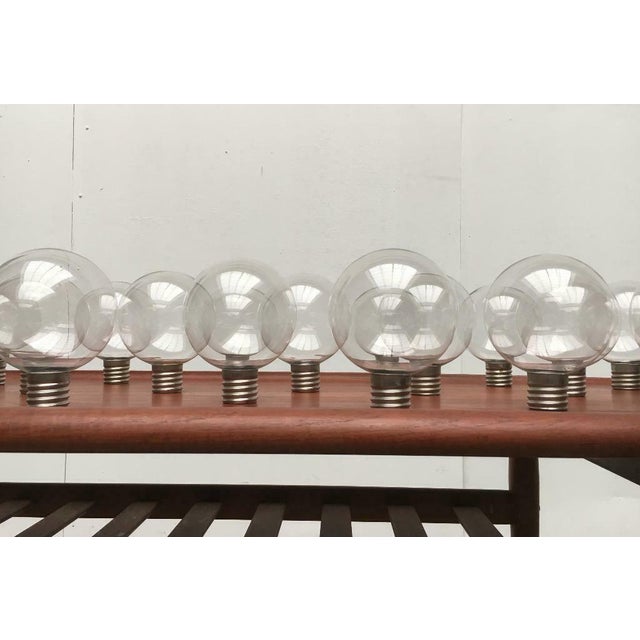 Vintage German Space Age Spare or Replacement Glass Part for Lamp by Motoko Ishii for Staff, 1970s For Sale - Image 9 of 18