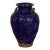 19th Century Qing Dynasty Chinese Cobalt Blue Martaban Jar with Dragon Motif For Sale