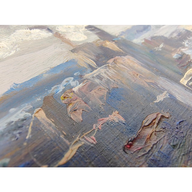 José Maria Prim Guyto, Expressionist Landscape, 1920s, Oil Painting For Sale - Image 7 of 8