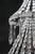 Traditional Antique French Chandelier in Crystal, 1800s For Sale - Image 3 of 16