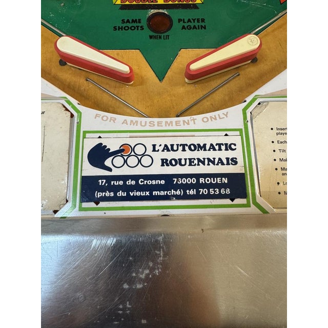 Starpool Pinball Machine from Williams, 1974 For Sale - Image 10 of 11