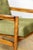 Vintage Wooden Armchair in Yellow-Olive from Z. Baczyk For Sale - Image 11 of 12