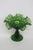 Green Fenton Green Thumbprint Style Ruffled Pedestal Large Compote Candy Dish 4570b For Sale - Image 8 of 15