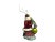 1990s Christopher Radko Santa Deluxe Delivery Glass Christmas Tree Ornament For Sale - Image 4 of 6