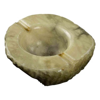 Mid-20th Century Italian Alabaster Ashtray For Sale
