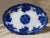 Late 19th Century 19th C. English Flow Blue Platter For Sale - Image 5 of 5