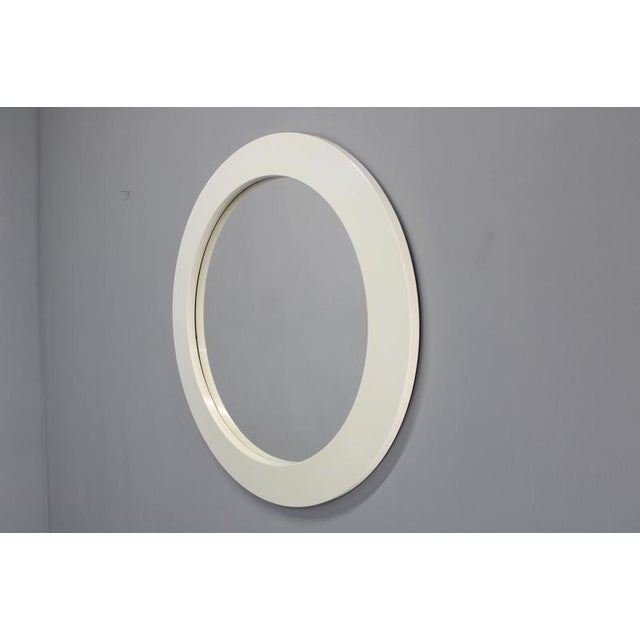Italian Round Mirror, 1970s For Sale - Image 3 of 11