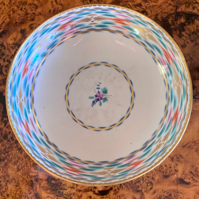 Ceramic Fine Early English Derby Porcelain Coffee Cup Polychrome and Gilt For Sale - Image 7 of 10