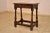 18th Century English Oak Joint Stool For Sale - Image 4 of 11