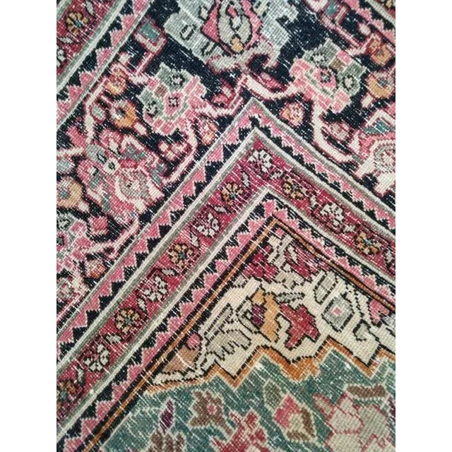 1960's N.East Persian Rug , 4'2" X 6' For Sale - Image 4 of 6