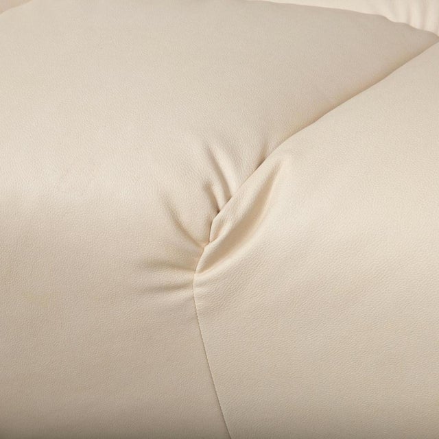 Modern Cloud 7 3-Seater Corner Sofa in Cream Vegan Leather from Bretz For Sale - Image 3 of 12