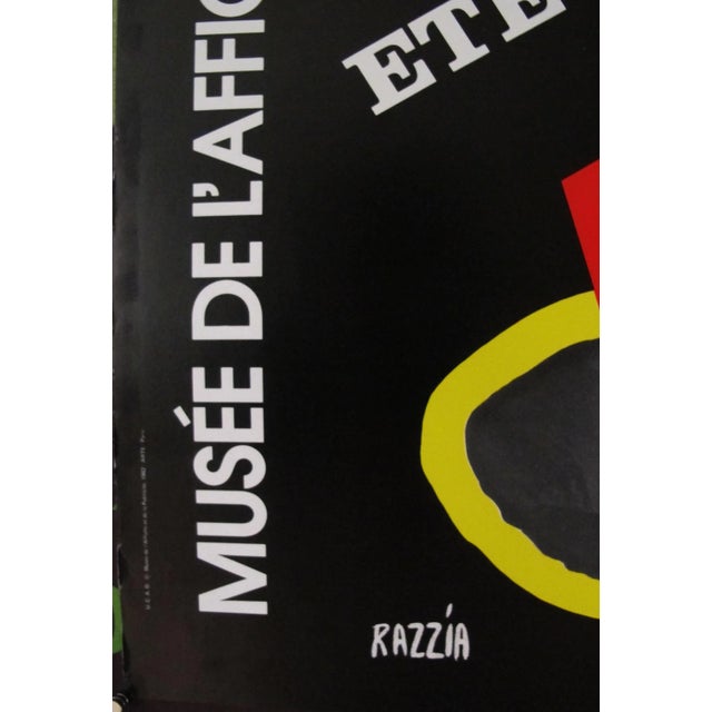 Pop Art 1982 Razzia French "Paris Posters" Exhibition Poster For Sale - Image 3 of 3