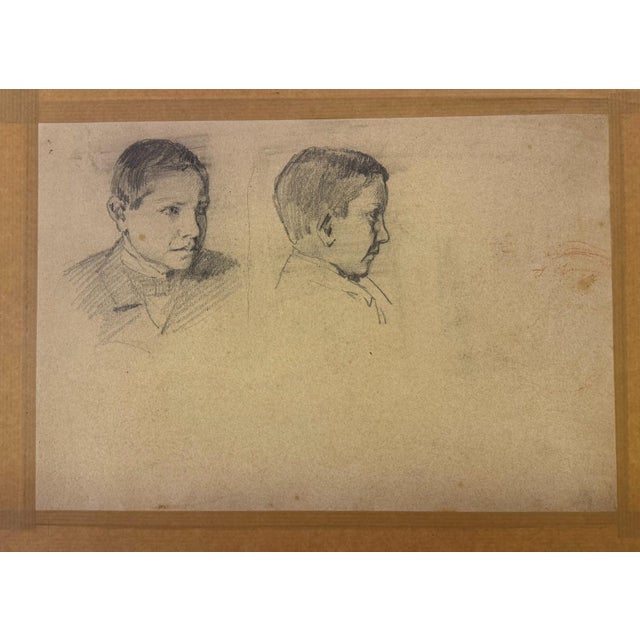Heinrich Pforr, Eggertmühle Landscape, Pencil on Paper For Sale - Image 10 of 12