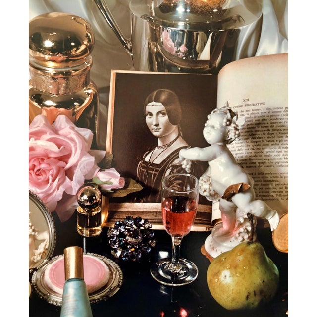 Audrey Flack, Pop Art Vintage Photograph Dye Transfer Print "Leonardo's Lady" Audrey Flack, 1983-1984 For Sale In Miami - Image 6 of 12