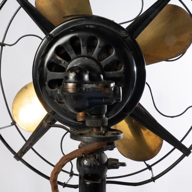 Brass Blade Fan Robbins and Myers Co. For Sale - Image 9 of 15