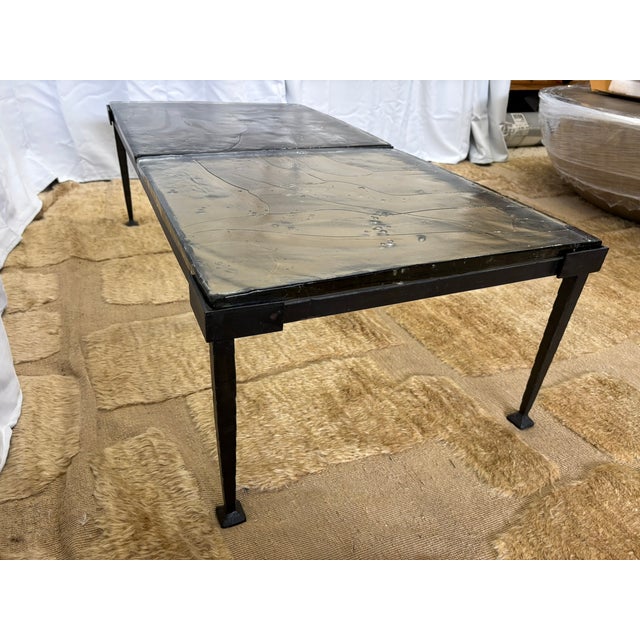 Contemporary Rh Adilon Rectangular Coffee Table 48" For Sale - Image 3 of 18