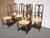 Set of Eight Vintage French Country Rush Seat Dining Chairs For Sale - Image 4 of 16