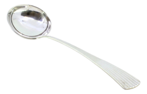 Caninhas Style Silver Soup Ladle