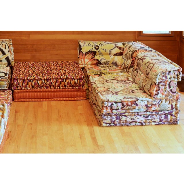 2010s Hans Hopfer Roche Bobois Missoni Mah Jong Modular Sectional For Sale - Image 5 of 18
