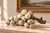 Rustic Vintage Marble Grape Cluster Sculpture on Natural Grapevine For Sale - Image 3 of 3