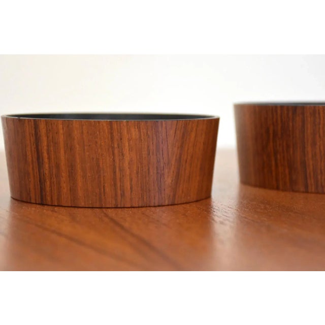 Mid-Century Modern 1960s Teak Danish Nesting Bowls - Set of 3 For Sale - Image 3 of 5