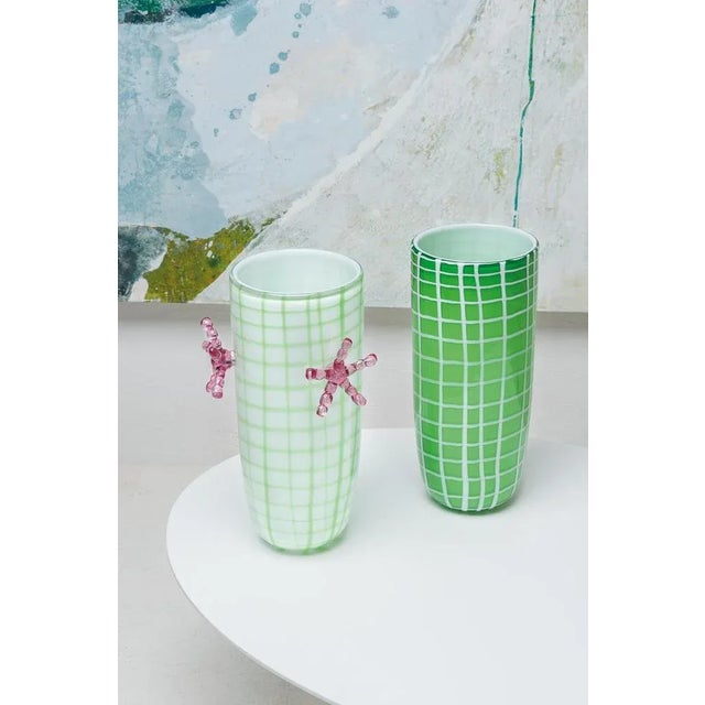 Edie 60 Red Vase by Purho For Sale - Image 6 of 7