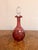 Antique Edwardian Cranberry Glass Decanter, 1900 For Sale - Image 6 of 7