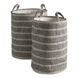 Marleigh Round Baskets, Set Of 2 For Sale