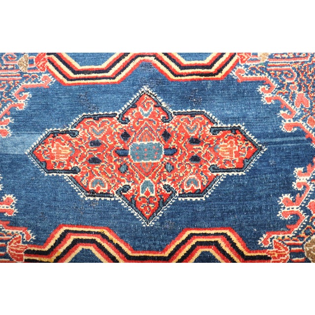Antique Persian Senneh Rug For Sale - Image 12 of 18