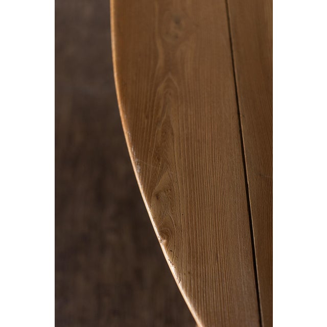 Early 20th Century Pine Louis Phillpe Oval Table For Sale - Image 6 of 14