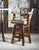 Chisum Slate Barstool | Leather | Tufted | Swivel | Modern Rustic | Arms | Grey | Taupe For Sale - Image 9 of 9