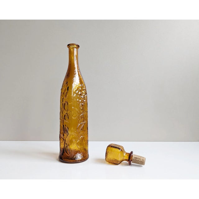 Empoli Glass Decanter, Italy, 1970s For Sale - Image 10 of 11