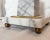 Metal Vintage Late 20th Century White Marble & Brass Task Light For Sale - Image 7 of 11