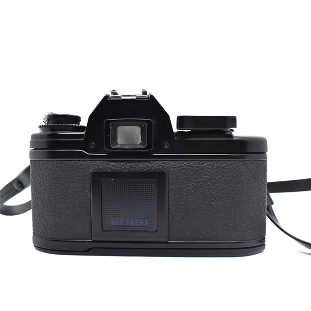 1980's Nikon Em 35mm SLR Camera Film Bundle With Lens and Power Winder For Sale - Image 10 of 10